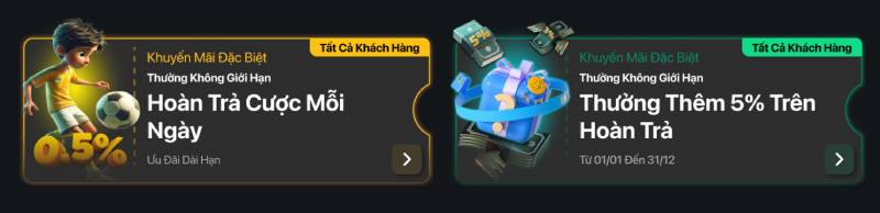 Khuyến Mãi V9bet: Tổng Hợp Ưu Đãi Hot Nhất 2025 5 Chính sách hoàn trả cược siêu lợi