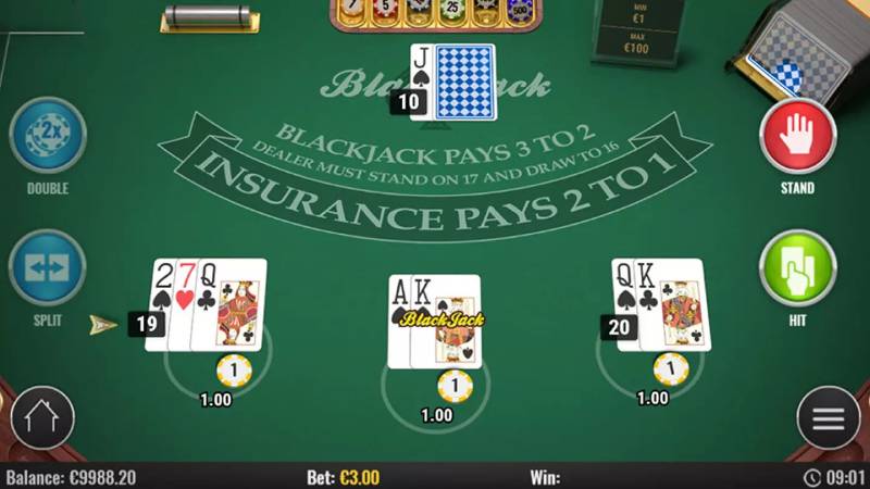 Blackjack Là Gì? Cách Chơi Blackjack V9bet Dễ Hiểu, Dễ Thắng 5 Mẹo chơi Blackjack V9bet dễ thắng cho người mới